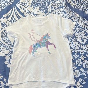 2 Girls Size 14/16 Shirts, Both In Like New Condition